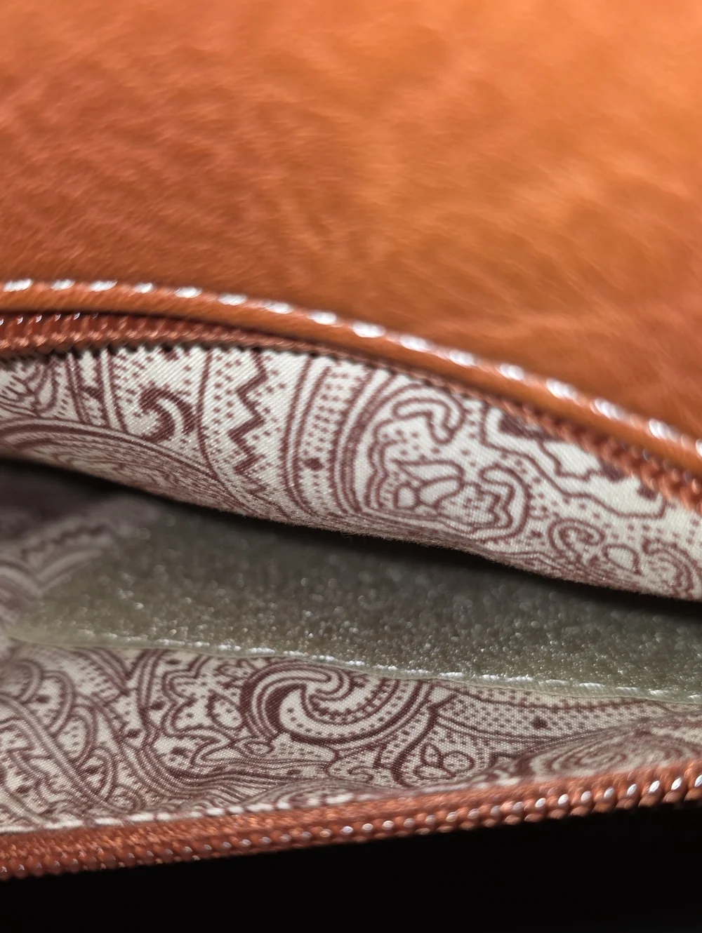 Aztec Pattern Tote with Embossed Cross Accent - Leather, Conceal Carry Purse